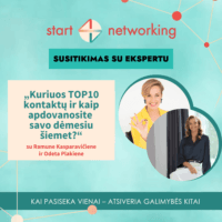 Susitikimas su ekspertu – Kuriuos TOP10 kontaktų ir kaip apdovanosite savo dėmesiu šiemet?